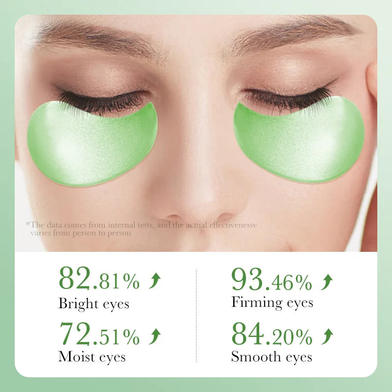 60pcs Aloe Vera  Eye Mask Anti Dark Circles Removal